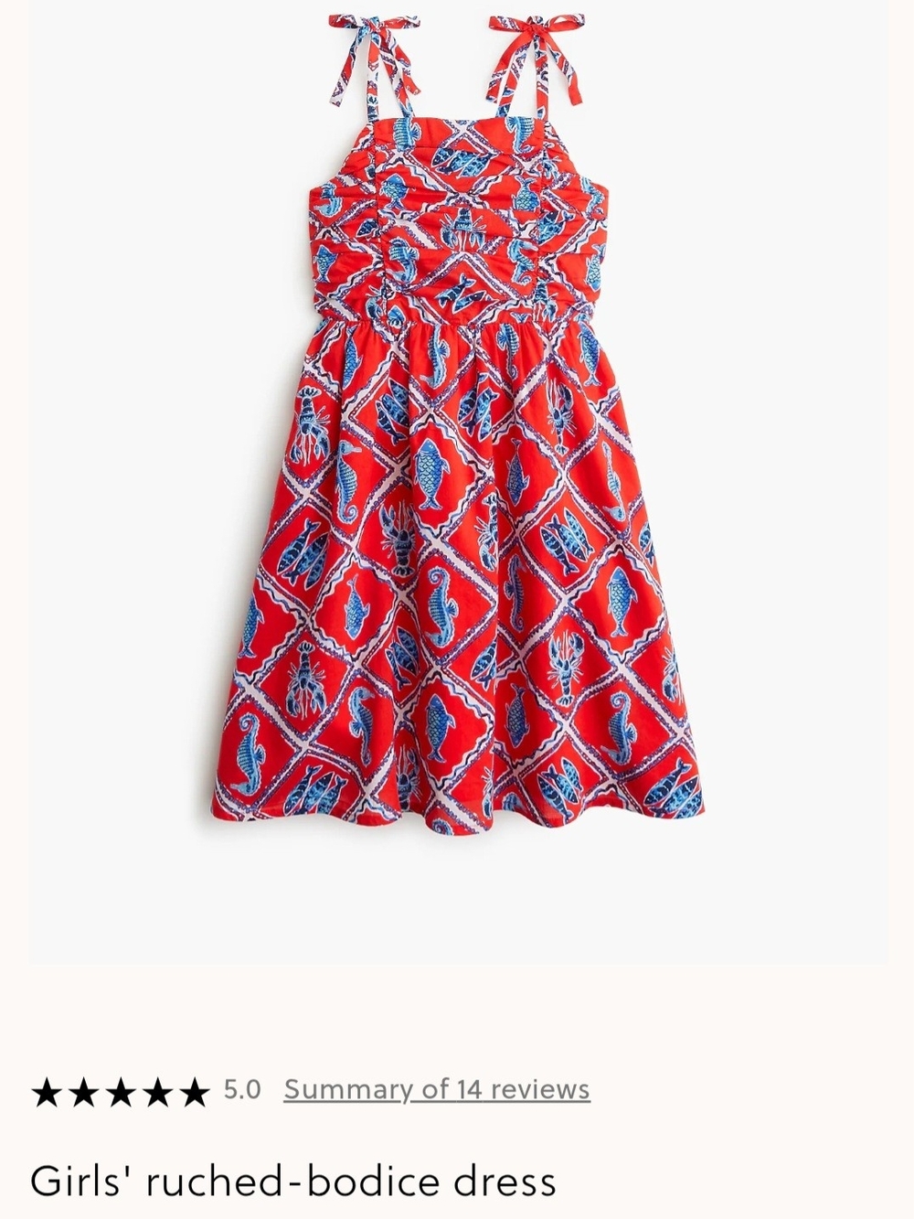 💙NWT Girls Printed Sleeveless Summer Dress ❤️